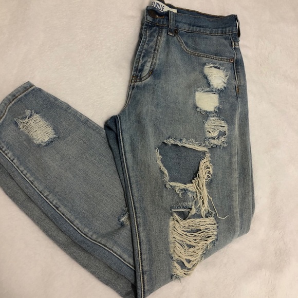 Brandy Melville Denim - (27)MELVILLE | Distressed Jeans